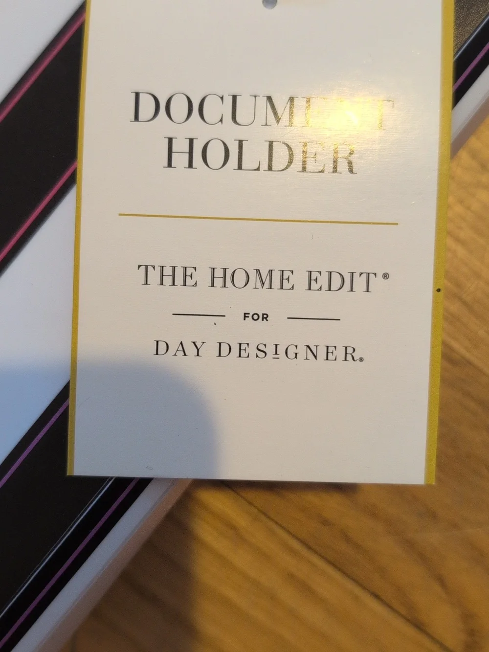 NWT The Home Edit Document Holder